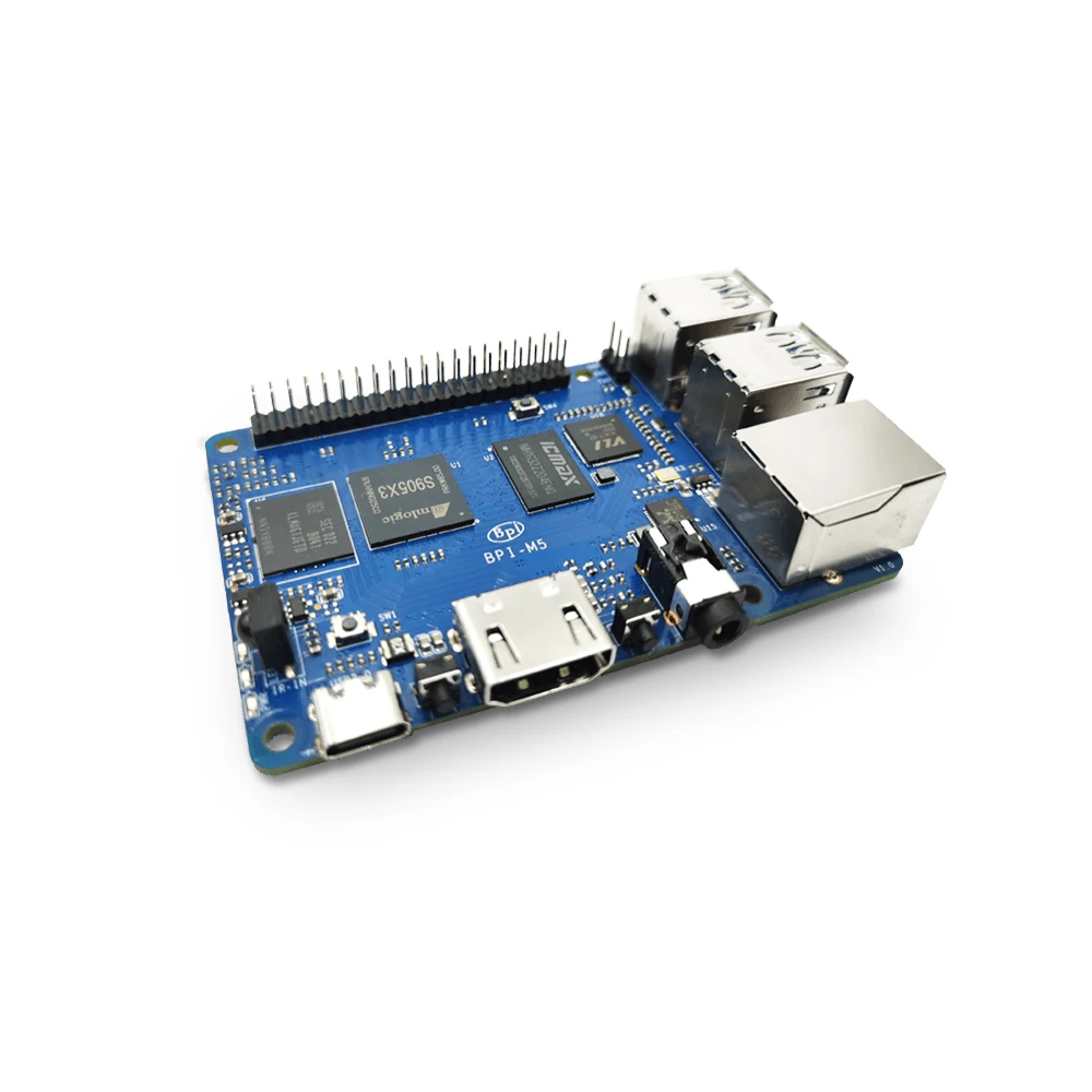 Одноплатный компьютер Banana PI BPI M5, 4 Гб LPDDR4 нового поколения, Amlogic S905X3, Odroid C4, Raspberry Pi 4 с открытым исходным кодом