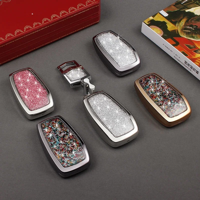 

Чехол для автомобильного ключа, специальный бриллиантовый чехол для Mercedes Benz E class E300L/E200l S class C200l GLA