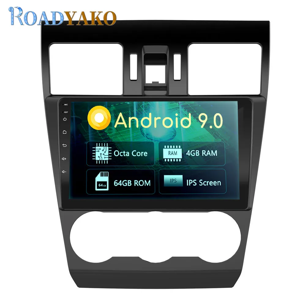 Автомобильный проигрыватель с радио и GPS 9 ''Android автомобильный для SUBARU Forester 2013