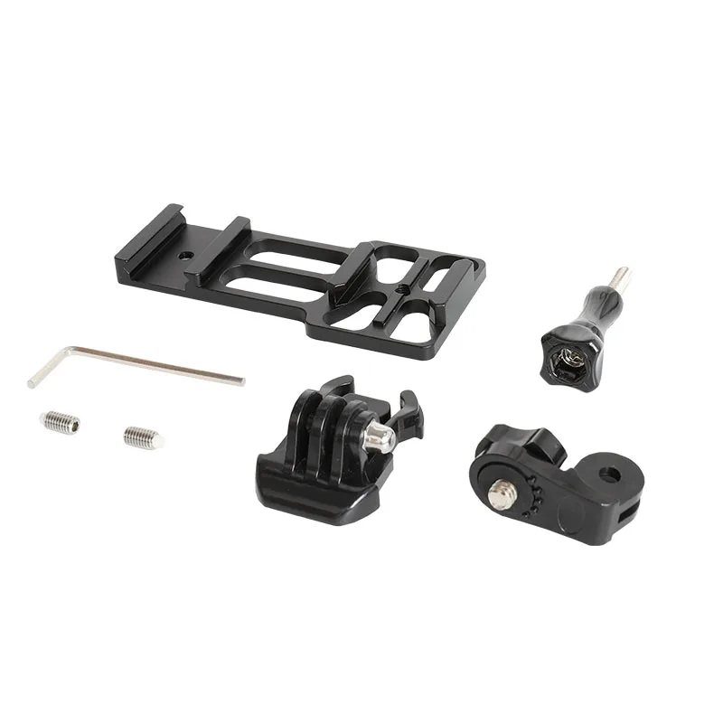 for Sport Camera Экшн-камера пистолет боковая рейка держатель адаптер движения для GoPro Hero 7 6 5 4 sony Yi 4K смартфон для винтовки охотничий пистолет - Цвет: for Sport Camera