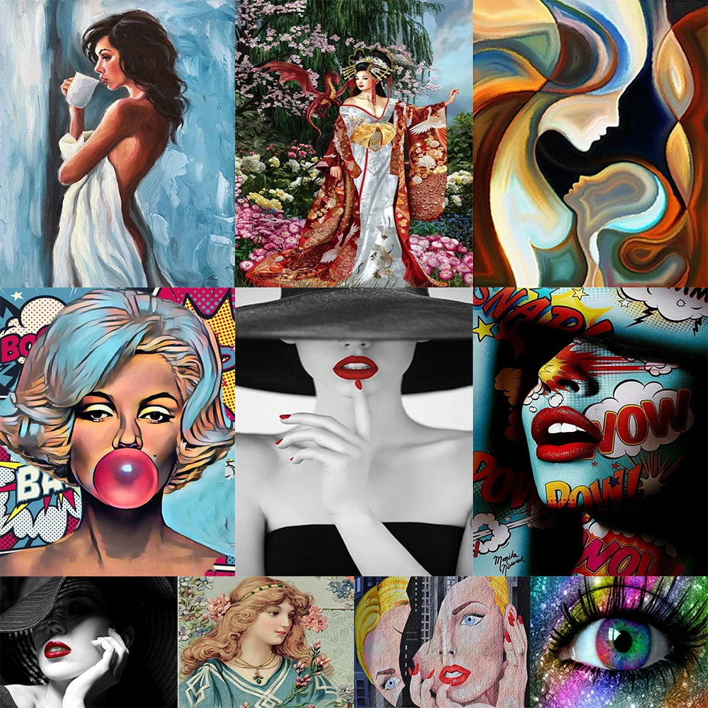 Алмазная 3D картина сделай сам круглая вышивка крестиком инкрустированная