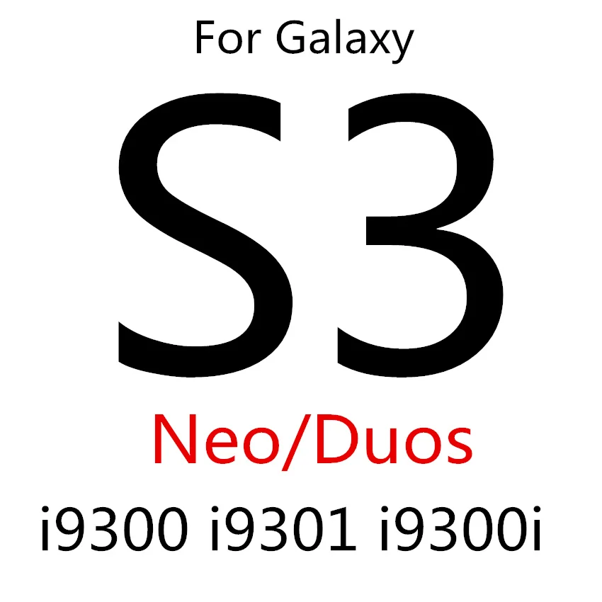 For Galaxy S3 Закаленное защитное стекло для samsung Galaxy S3 S4 S5 NEO S6 J7 J5 J3 J1 Core J2 Prime Grand Prime G530 защита экрана - Цвет: For Galaxy S3