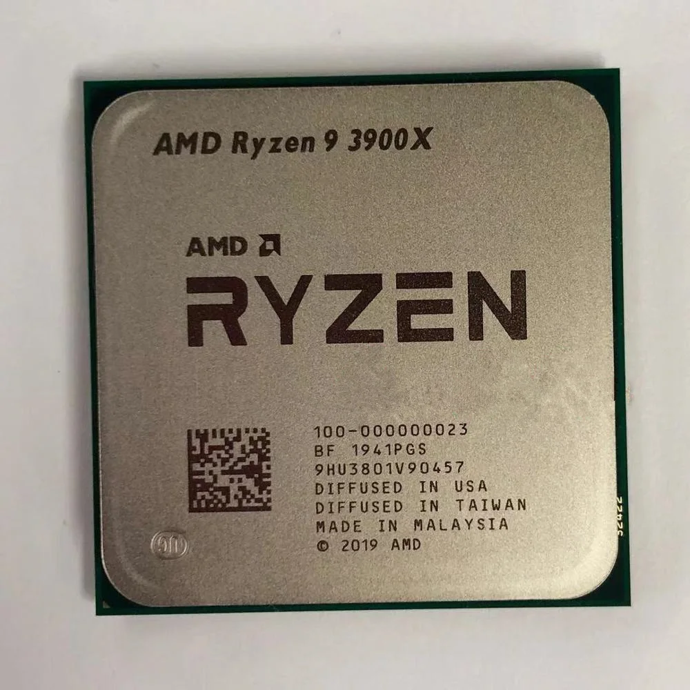 AMD Ryzen 9 3900X R9 3900X3.8 ГГц двухъядерный 24-Fil processeur d'unité centrale 7NM L3 = 64M 100-000000023 Prise AM4 |