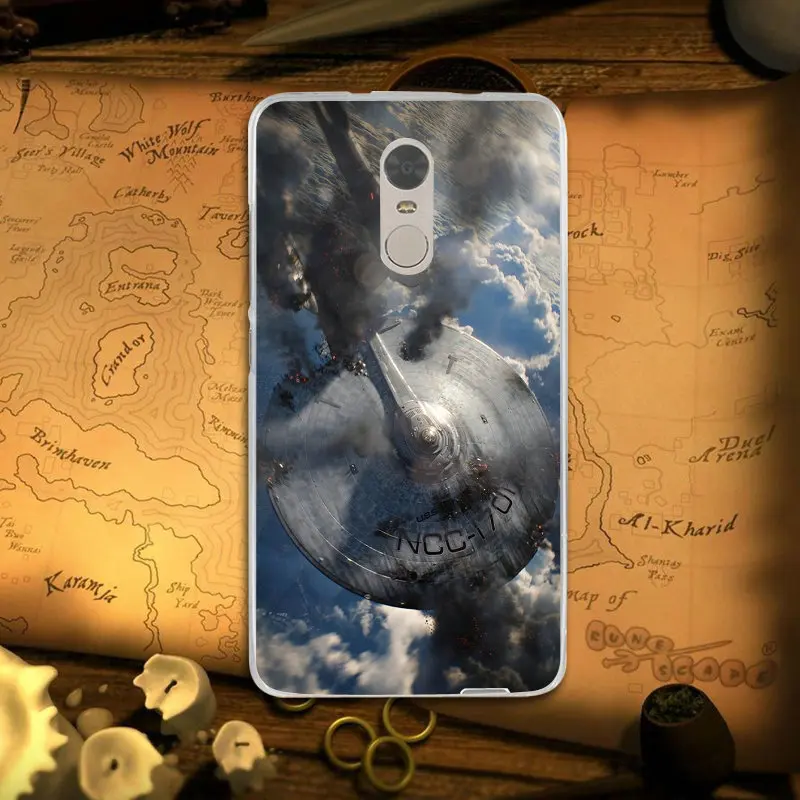 Soft Mobile Phone Cases Cover for Xiaomi Mi Redmi Note 3S 4 4X 4A 5 5S 5A 6 6X 6A 8 A1 Pro Plus Max 3 Star Trek Into Darkness | Мобильные