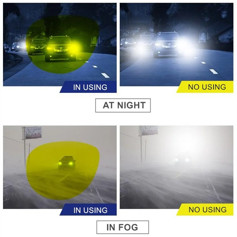 Очки SWOKENCE Driver Specific Dustproof Polarized Night Vision Glasses Sunglasses Men Women Driving Windproof Goggles ANVG NVG SA05.