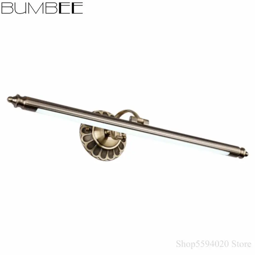 Американский светодиодный настенный зеркальный светильник s скандинавский