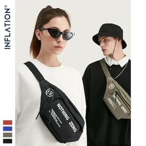 Надувная поясная сумка с кармашком, функциональная сумка на плечо для путешествий и походов, уличная спортивная Сумочка с принтом, 226AI2019