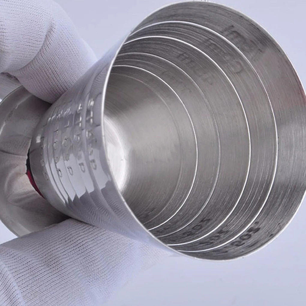 75 мл Нержавеющая сталь мерная чашка инструмент для коктейлей бар смешанных