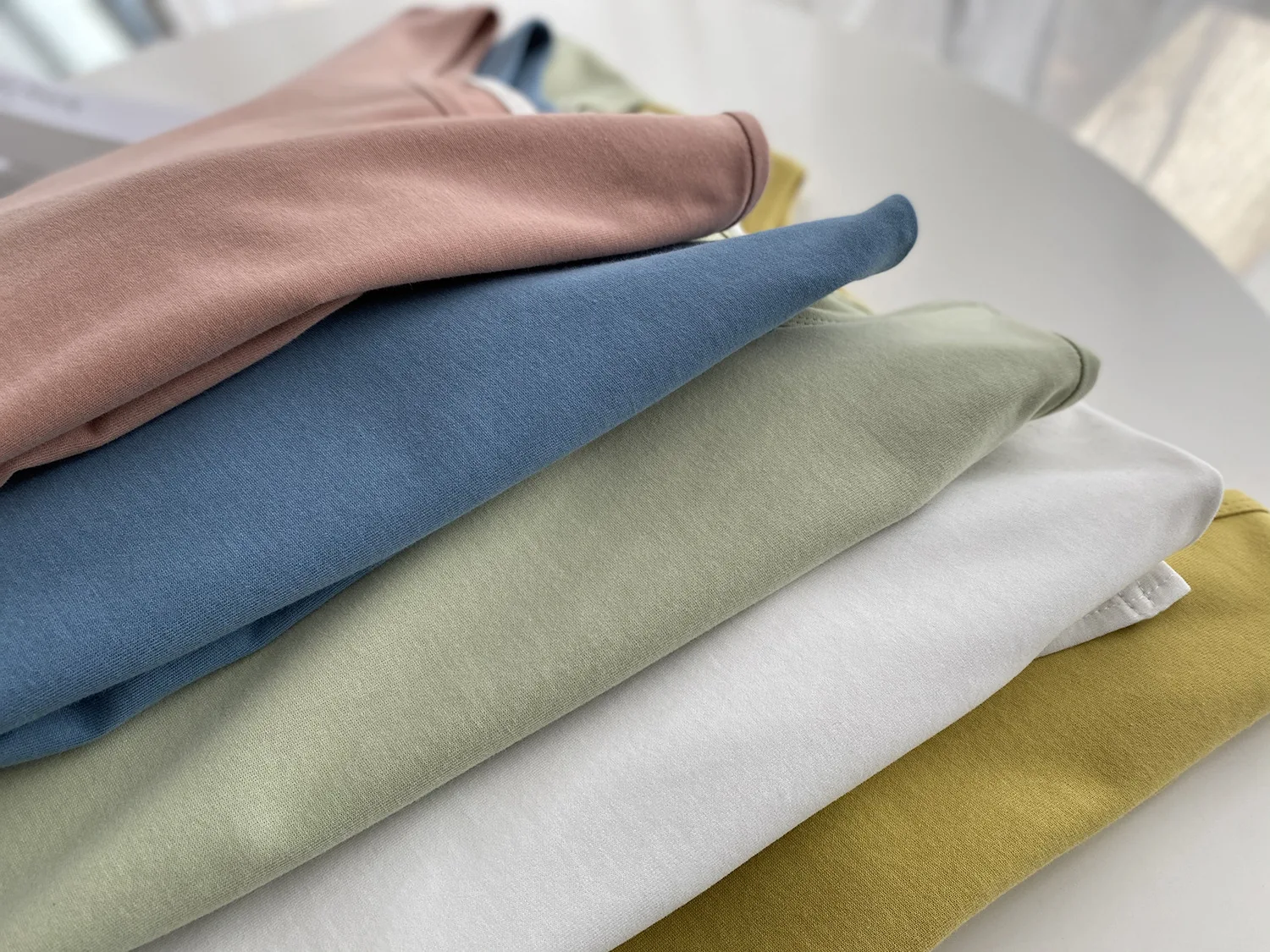 

2021 Spring Korean Women Loose T-Shirts Long Sleeve O-Neck Sanding Tops Base Shirt Clothing