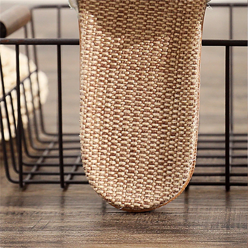 

Fashion Leisure Women Female Bowknot Flax Linen Flip Flops Beach Shoes Sandals Slippers High quality material comfortable A50