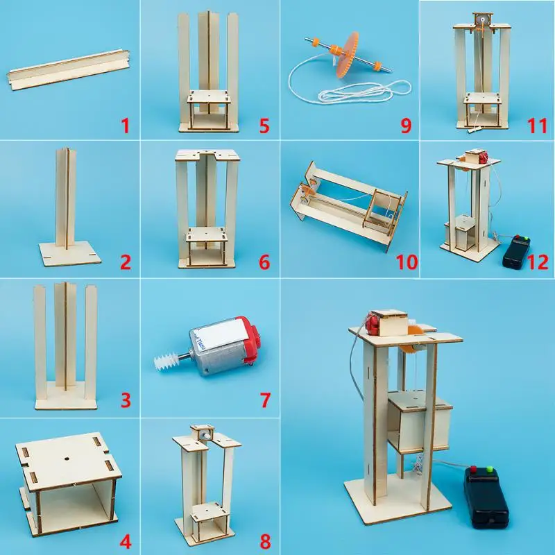 Электрический лифт сделай сам с дистанционным управлением Детская научная
