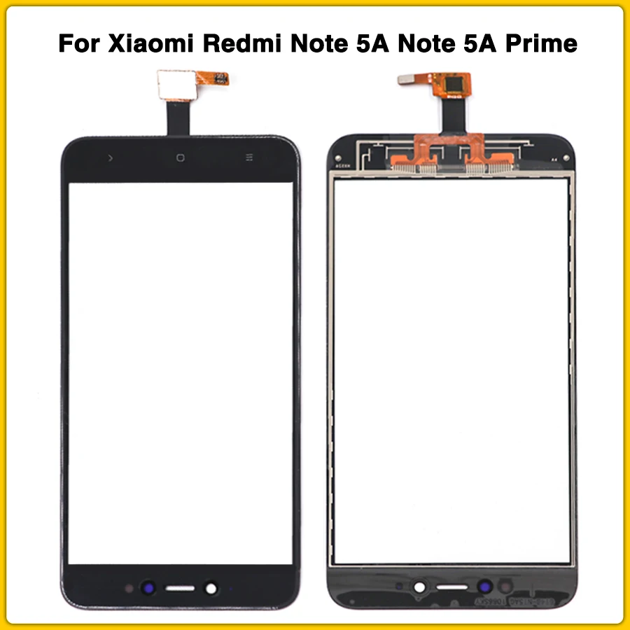Сенсорный экран для Xiaomi Redmi Примечание 5A Note 5A Prime Сенсорная панель дигитайзер сенсор lcd Передняя Замена для внешнего стекла