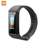 Умный Браслет Xiaomi Mi Band 4 C 4C Redmi, фитнес-трекер с большим цветным экраном 1,08 дюйма и пульсометром, английская версия