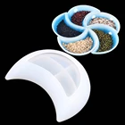 Силиконовые формы в форме Луны для самостоятельного изготовления искусственных кристаллов