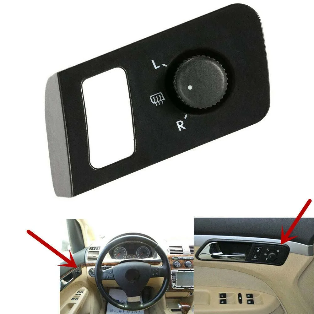 Автомобильная ручка управления переключателем зеркала с нагревом для VW Touran Caddy