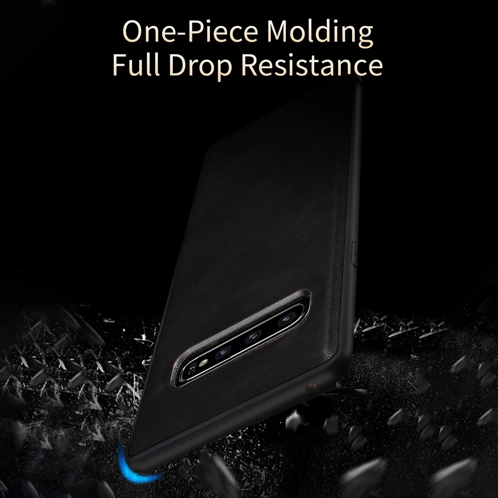 LLZ. COQUE, ультратонкий кожаный чехол премиум класса, защитный чехол для samsung Galaxy S10e S9 S10 Plus Note 9, чехлы, чехлы