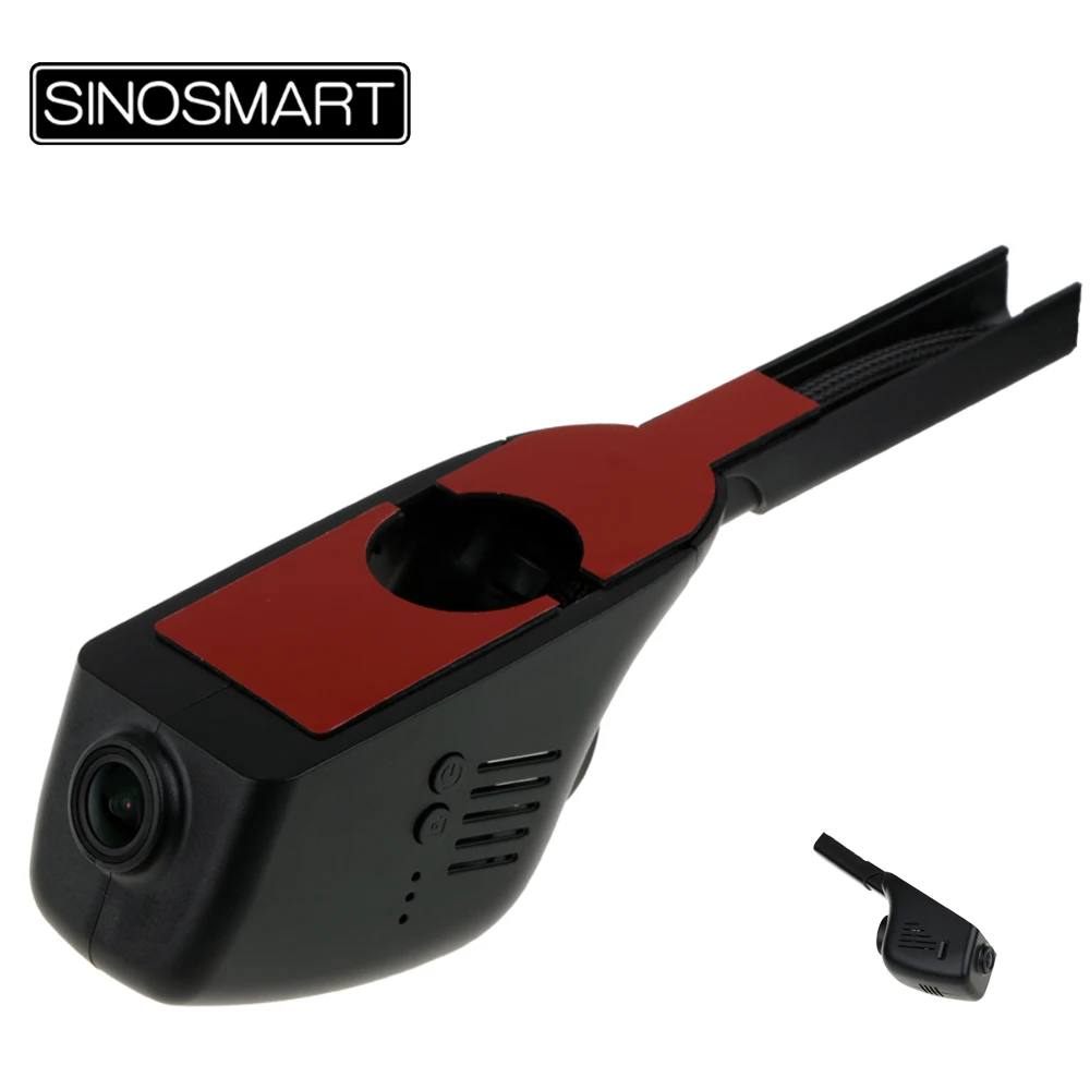 SINOSMART Novatek 96658 автомобильный Wifi DVR для Volkswagen Polo Passat Touran Tiguan Bora Magotan Golf и т. Д. Управление приложением SONY IMX323