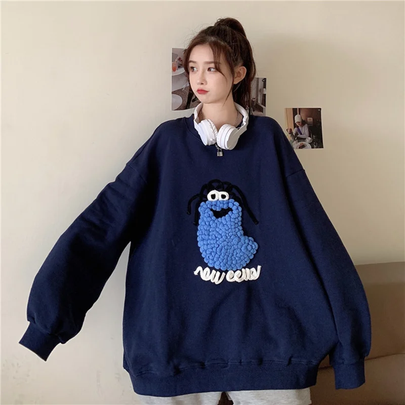 Women Sweetshirts Kawaii Clothes Sweatshirt Women Korean Fashion Women Pullovers Harajuku Hoodie Oversized Hoodie Autumn Winter