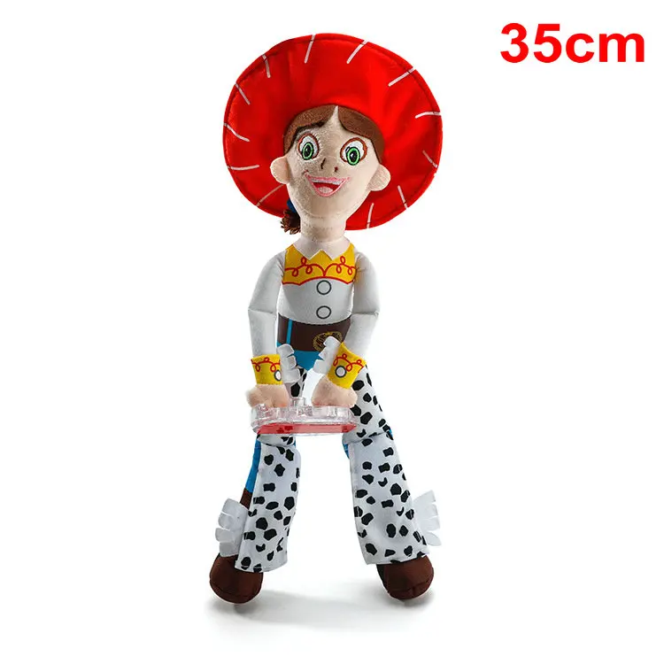 Jessie 35cm 20 см/30 см История Игрушек 4 Вуди и Базз Лайтер Плюшевые игрушки Мягкая кукла мультфильм игрушки для детей день рождения рождественские подарки - Цвет: Jessie 35cm
