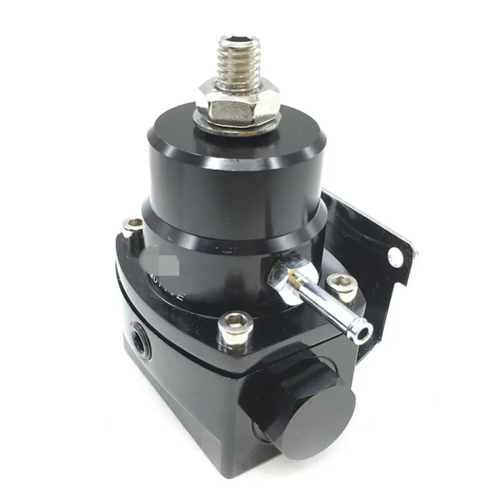 

Adjustable Fuel Pressure Regulator Kit FRP Fuel Pressure Regulator With Gauge/6AN Hose/Oil Hose End Fitting Adapter