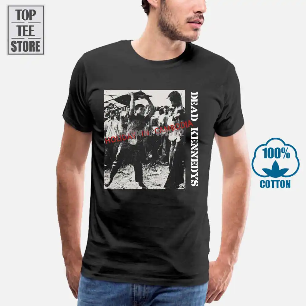 Футболки с короткими рукавами и круглым воротником футболка надписью Dead Kennedys для