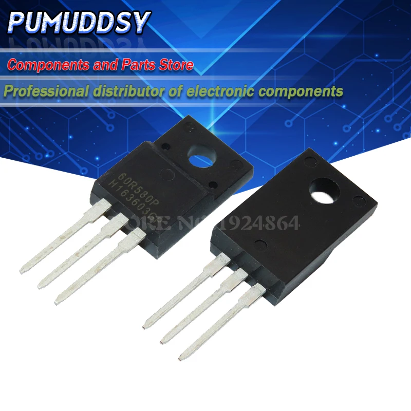 10 шт. MMF60R580PTH MMF60R580P 60R580P TO-220F полевой эффект MOS 600V 8A новый и | Электронные компоненты