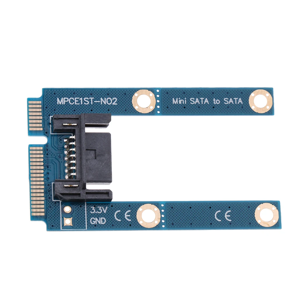 

Плата адаптера mSATA SSD на SATA жесткий диск, конвертер для полной высоты