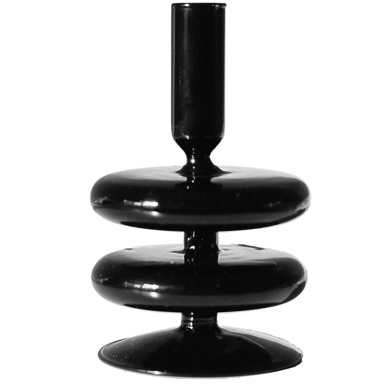 

16cm Glass Candle Holder Glass Votive for Candlestick Dinner Candles Party and Wedding Centerpieces Table Home Room Decoration