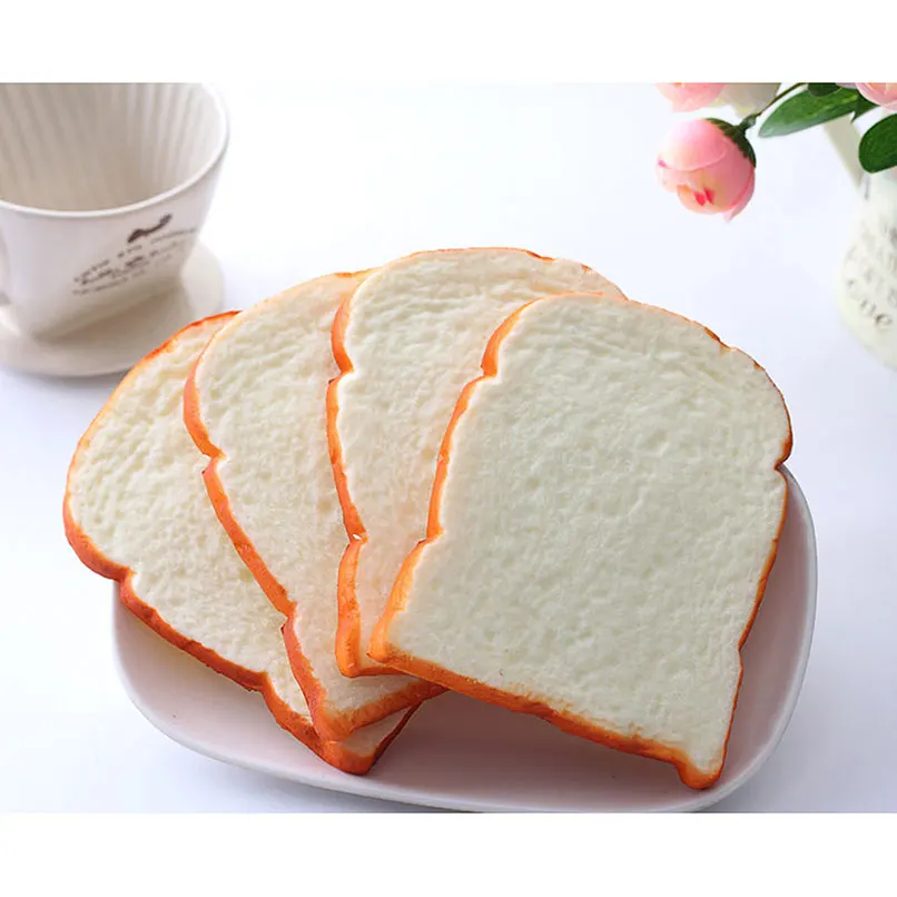 1 шт. Большая мягкая игрушка в виде нарезанный игрушечные тосты мобильный телефон