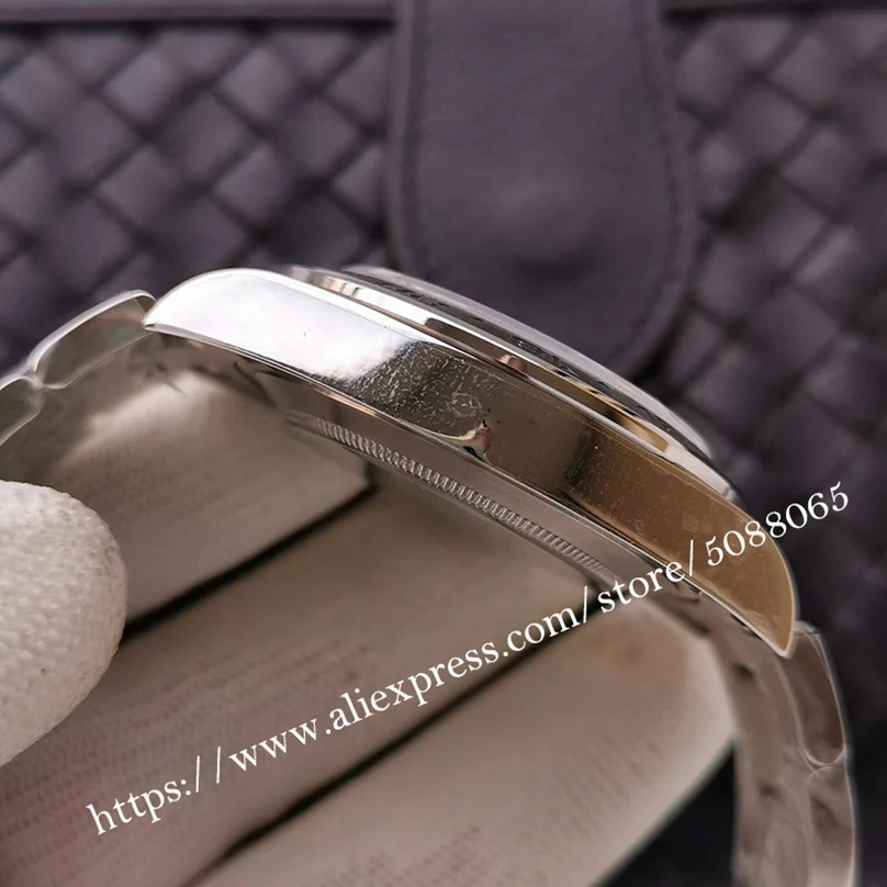 

42mm Men's Watch GMT Automatic Mechanical Watch Luminous Calendar Sapphire Glass Stainless Steel Strap