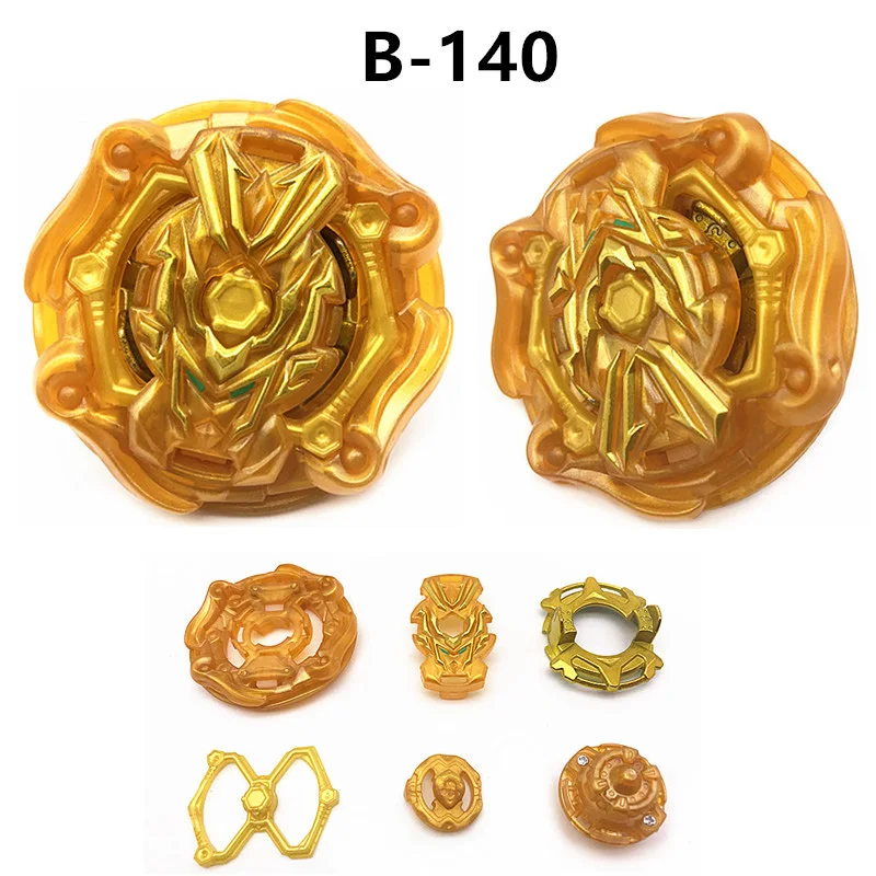 Новейший Золотой Beyblade Burst GT B140 B144 B145 с коробкой из металла Fusion God Spin Top игрушка подарок для мальчика
