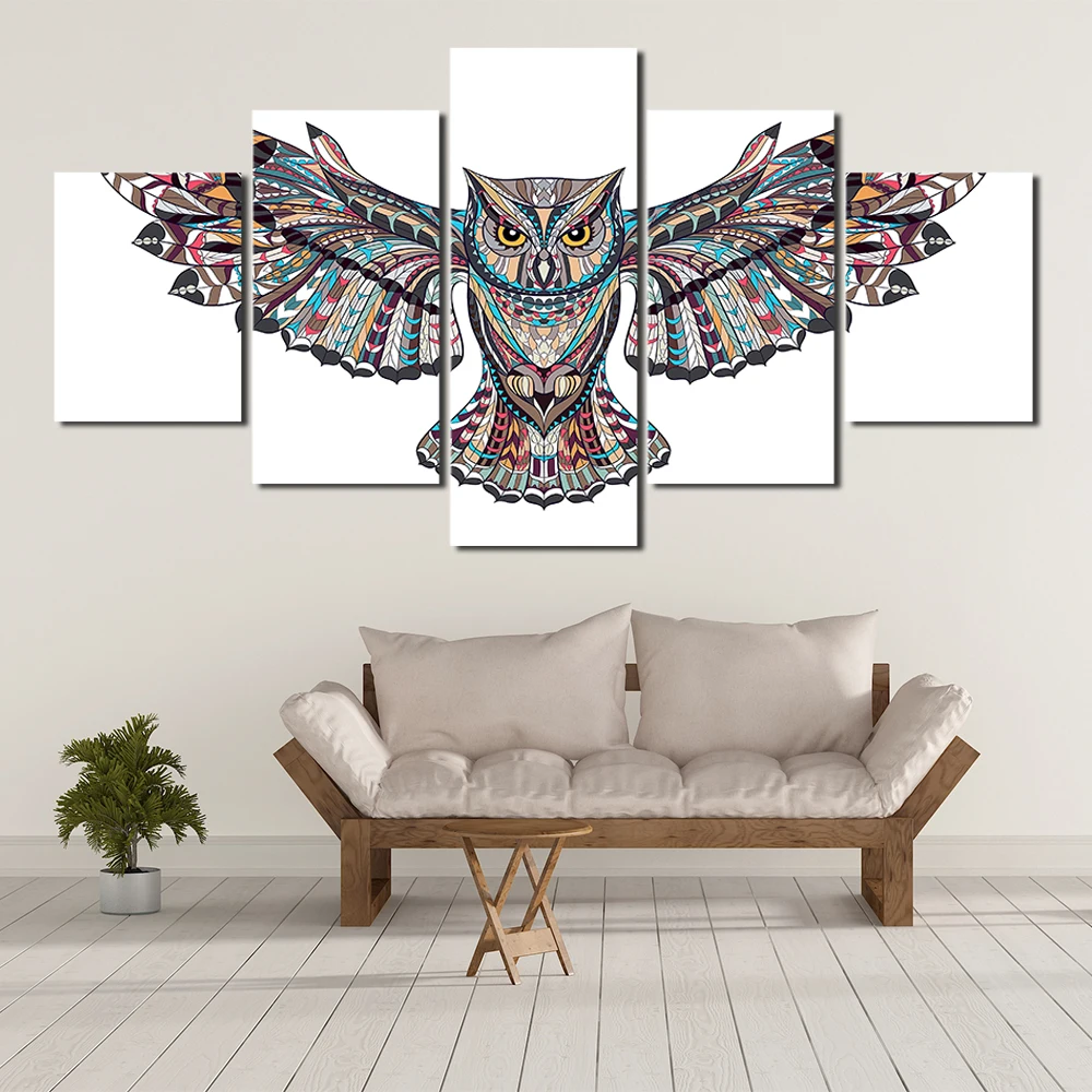 Картина на холсте HD 5 шт. оригинальные индийские фотообои модульные картины с