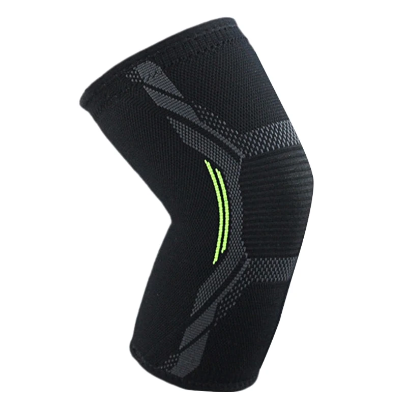 

A5KC Elastic Therapy Kneecap Patella Knee Pads Unisex Sports Kneepad Sportswear Running Nylon Knit Kneelet Protective Cover