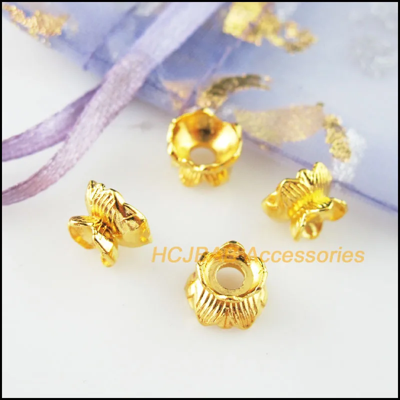 60 шт. бусины в форме цветка лотоса | Украшения и аксессуары