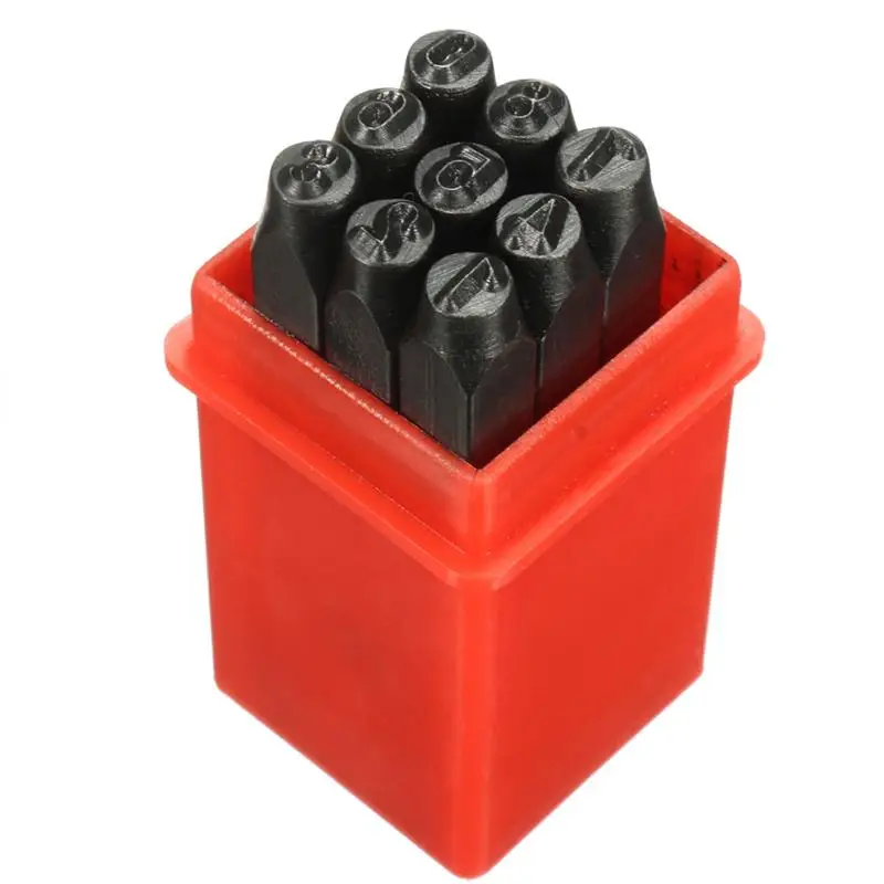 36 шт. штампы набор штампов с буквами и цифрами алфавита инструмент для штамповки