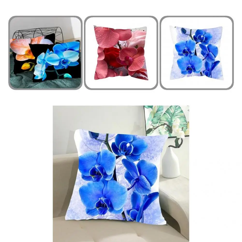 

Pillow Case Fancy Invisible Zipper Cushion Case Smooth Removable Cushion Cover