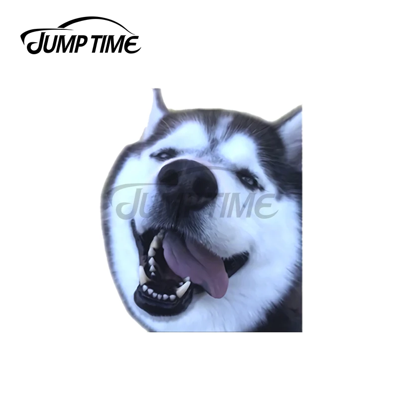 JumpTime 13x5 5 см Для Джонатана Хаски забавные автомобильные наклейки знаки