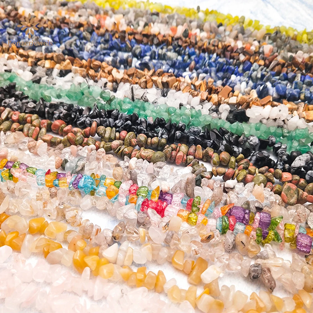 

Wholesale Fashion New Jades Beads Irregular Chips Shape Gravel 5-8mm 30inch Stone For Diy Jewelry Making Loose Beads