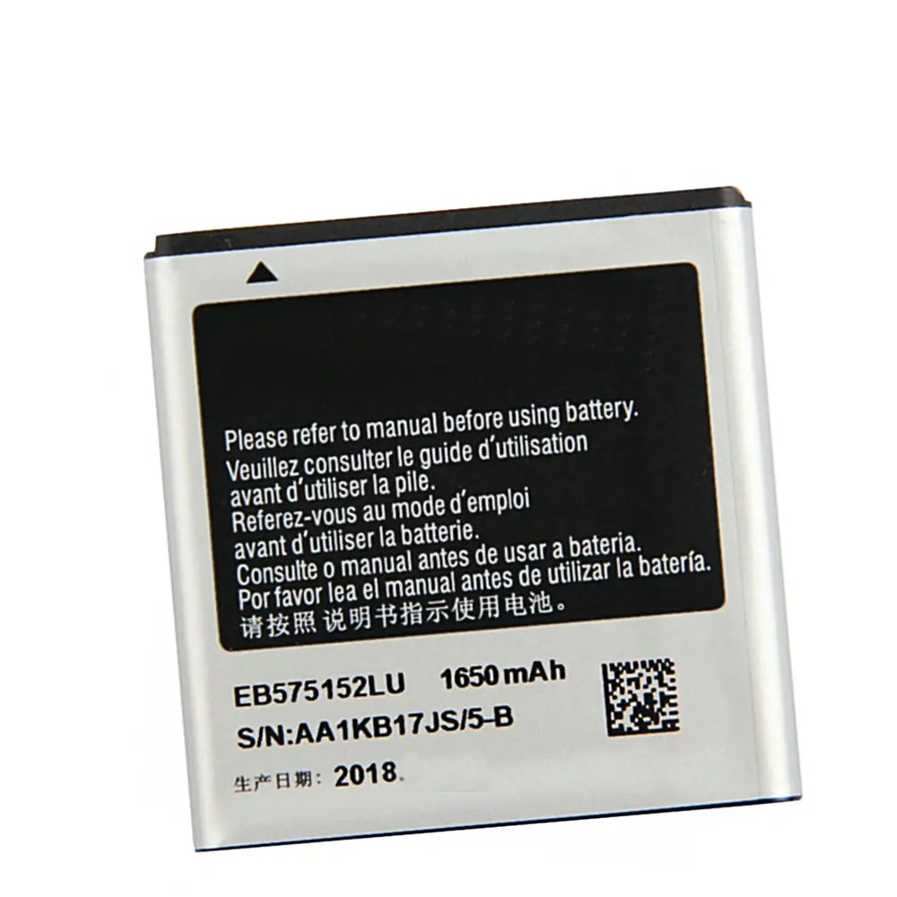Аккумулятор EB575152LU для Samsung GALAXY S I9000 i9001 I9003 I589 I8250 I919 D710 I779 i9105 новый оригинальный |