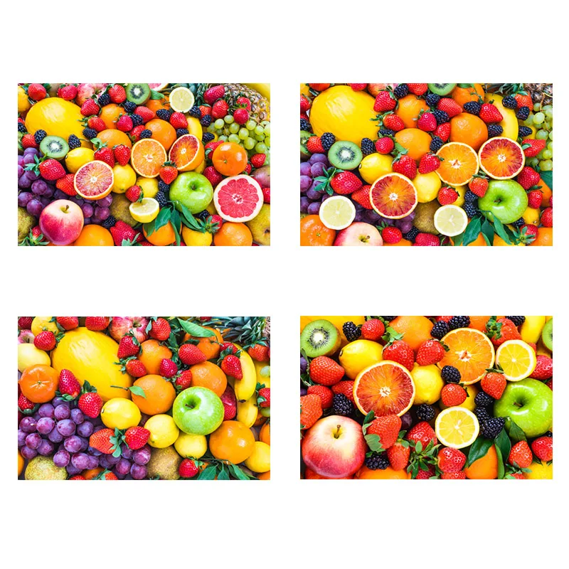 Алмазная живопись 5D сделай сам вышивка крестиком с фруктами полноразмерная