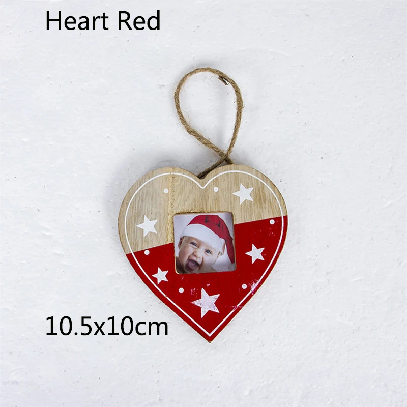 Креативная Новогодняя фоторамка подвесная Елочная игрушка висячие украшения