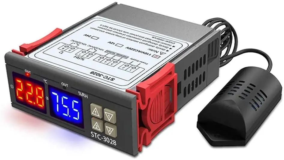 STC 3028 инкубатор для аквариума машина морепродуктов цифровой микро термостат