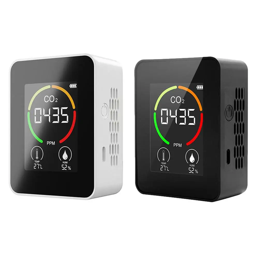 

Датчик углекислого газа, детектор для контроля воздуха в теплицах, для складов, контроля качества воздуха, температуры и влажности