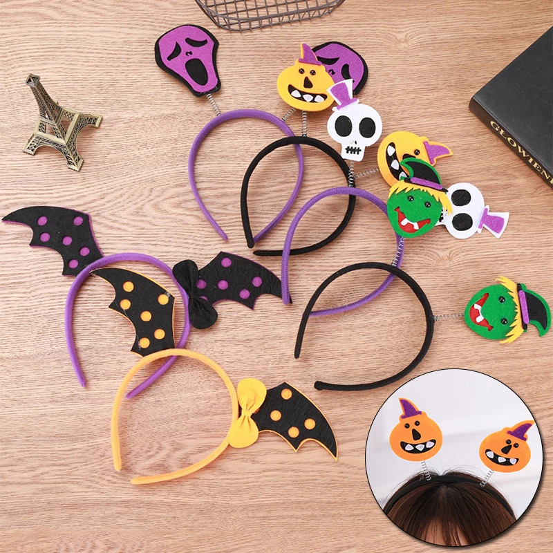 

Halloween Headband Children's Masquerade Party Show Head Buckle Supplies Halloween Costumes For Women Headband Accessories