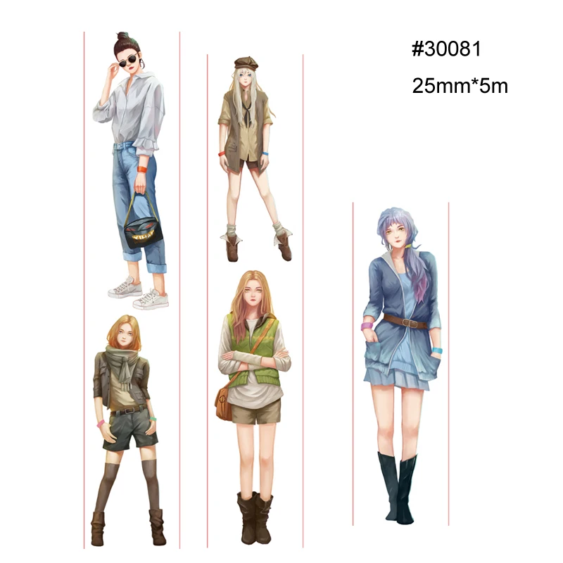 Бесплатная доставка лента washi Techo для самостоятельной макияжа скрапбукинг