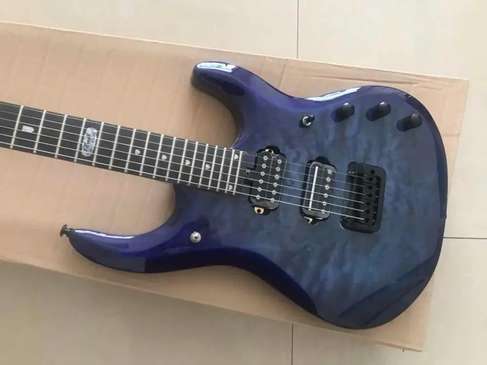 Ernie ball Music man Jp6 гитара Lake Blue Music Man JP6 электрогитара John Petrucci signature гитара