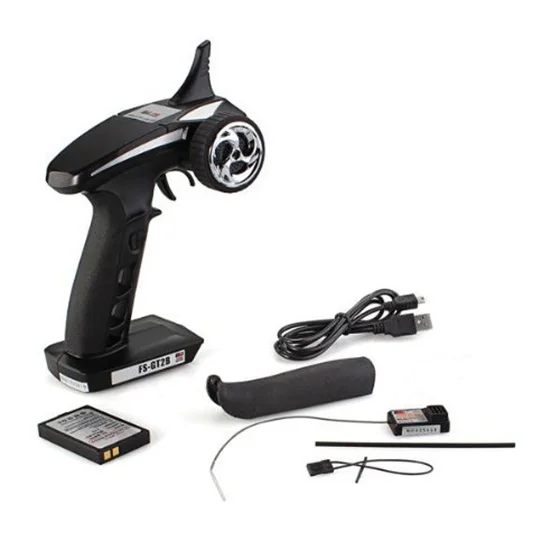 

New Flysky FS-GT2B 2.4G 3CH System Transmitter + Receiver for RC Car Boat
