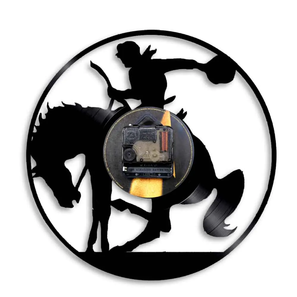 Западный Ночной светильник ковбойский настенный лошадка седло лошадь виниловая