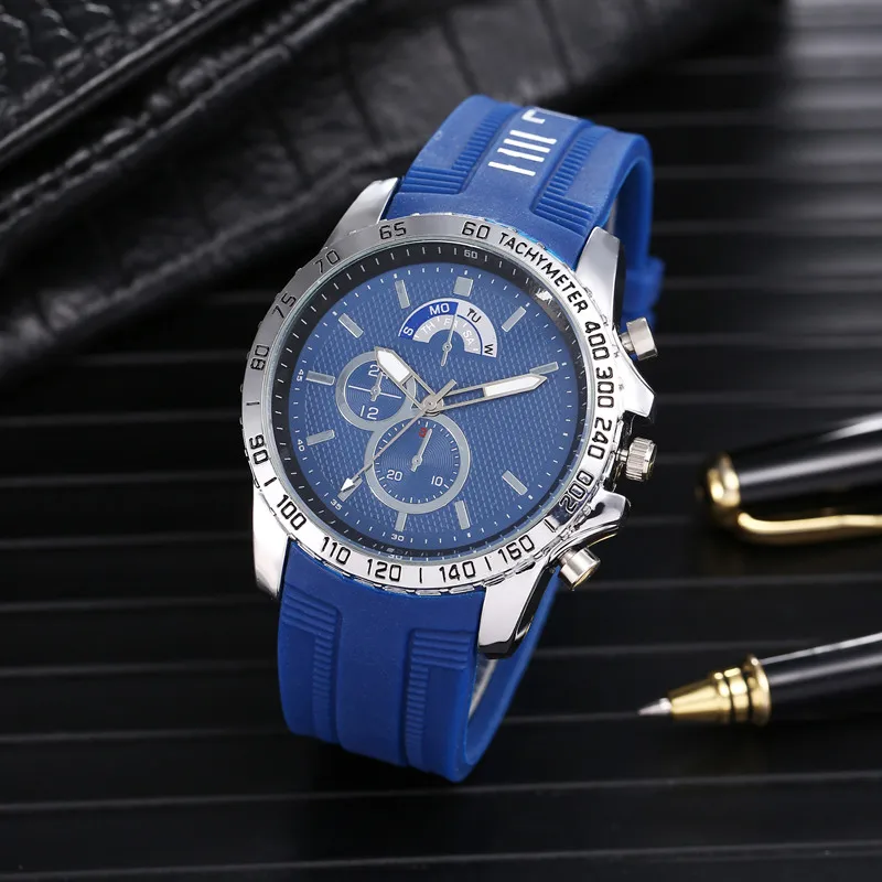 Мужские кварцевые часы известного бренда модные повседневные Роскошные