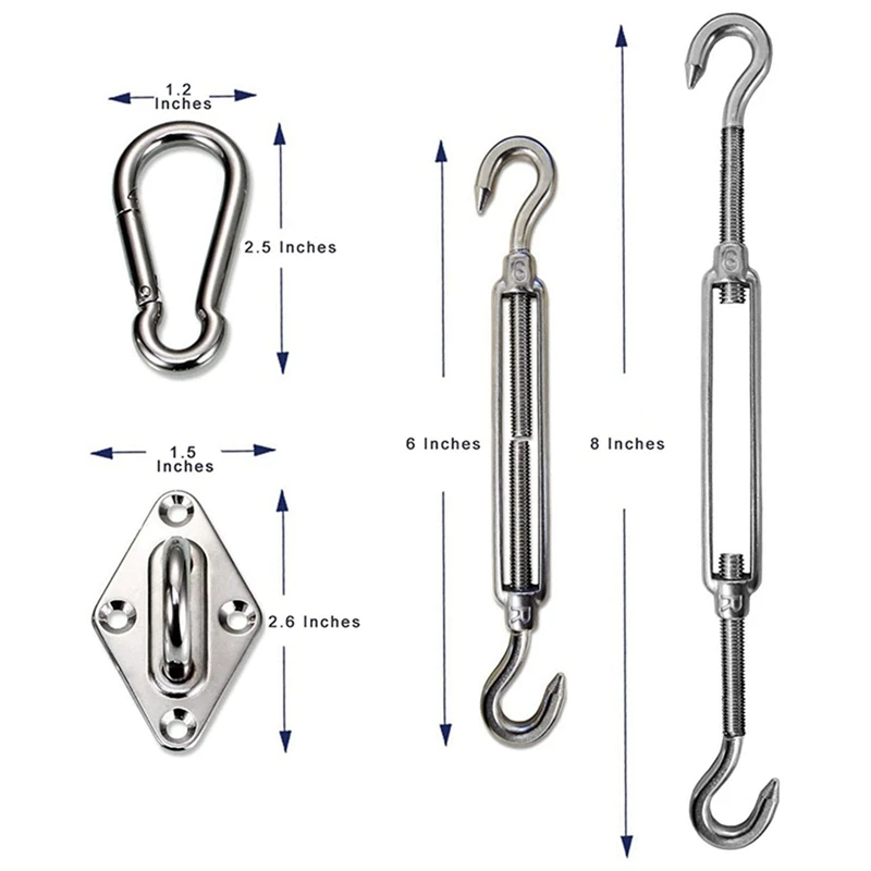 1 комплект гибким валом и козырек от солнца ввиде паруса Нержавеющая сталь